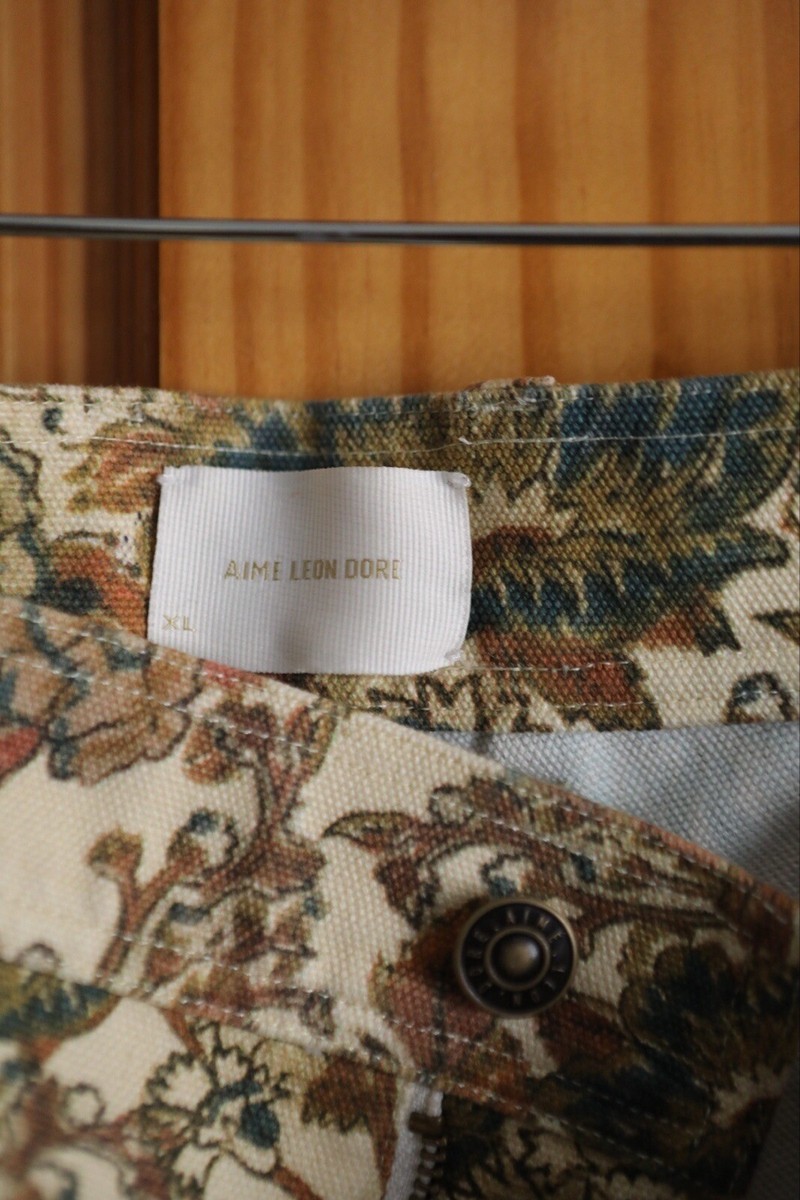 Aimé Leon Dore ALD Sun Floral Double Knee Carpenter Pants XL Aimé Leon Dore ALD Sun Floral Double Knee Carpenter Pants XL