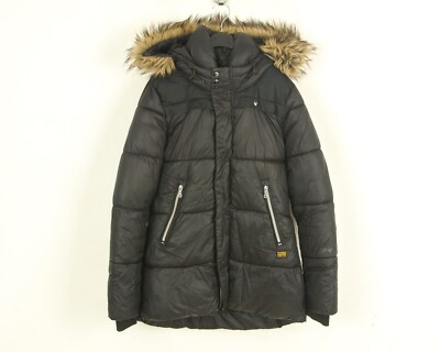 G Star Raw Whistler Mantel Damen M Pufferjacke Parka mit Kapuze