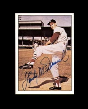 Lindy McDaniel Signed 1979 TCMA History Series St. Louis Cardinals Autograph