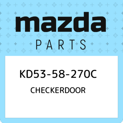 Mazda KD5358270C Genuine OEM Door Check for sale online | eBay
