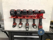 Milwaukee M18 Battery and Tool Holder - RED