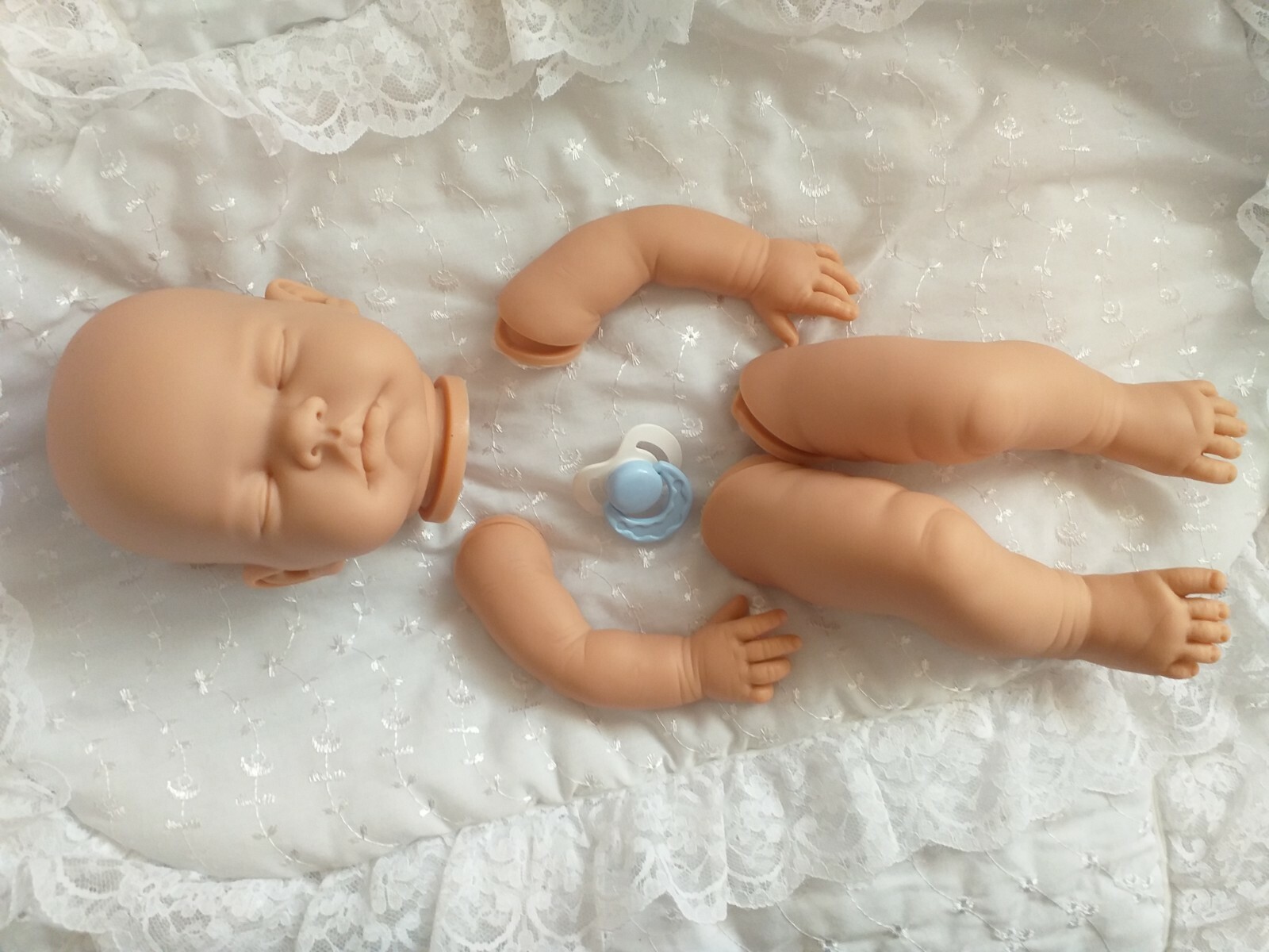 SOFT LIFELIKE  DOLL KIT ""MOLLY-MARIE""  FULL LIMB  BLUE  DUMMY