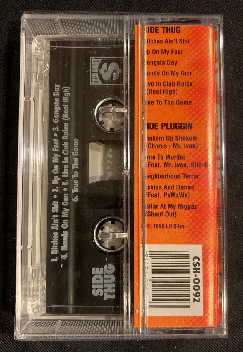 洋楽 Lil Slim Thugn & Pluggin CD g-rap SEALED --- Lil Slim - Thug'N & Pluggin --- CASH MONEY RECORDS