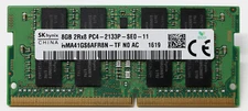 SKhynix 8GB 2Rx8 PC4-2133P HMA41GS6AFR8N SODIMM MEMORY *TESTED*