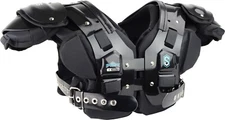 Sports Unlimited Stealth Adult Football Shoulder Pads, New
