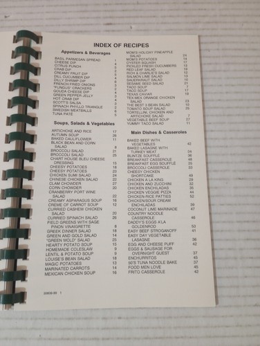 Recipes The Fruit Of The Spirit Presbyterian Church Of The Master Cookbook 1999 - Picture 16 of 18