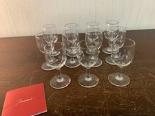 9 Perfection Model Crystal Liquor Glasses From Baccarat Price Per Unit 