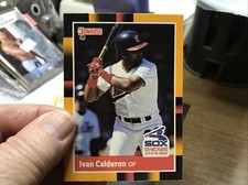 1988 Donruss Baseball's Best # 25 IVAN CALDERON SOX