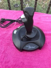 Gravis Black Hawk Rapid Fire PC Flight Joystick Controller - Black