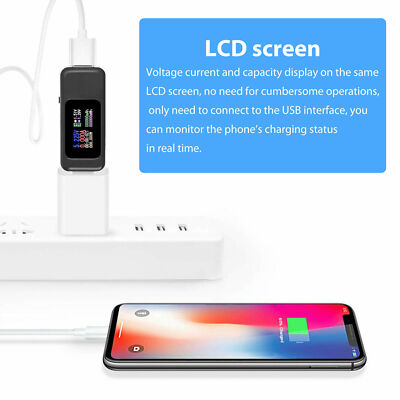 KWS-MX18L 10 In 1 Digital USB Tester Current Voltage Meter Charger Voltmeter - Foto 3