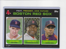 2015 Topps Past, Present and Future 5x7 Williams/ Ortiz/Castillo #1 #'d 33/99