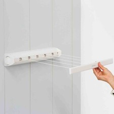 Brabantia Indoor Washing Lines Retractable Pull Out Clothes Airer 22m
