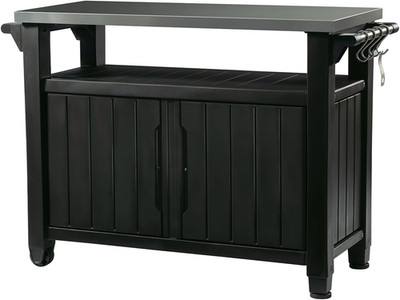 Unity XL Portable Outdoor Table with Stainless Steel Top for Kitchen Prep and Ou