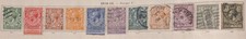 Timbres Royaume-Uni série complète Georges V de 1912-1913
