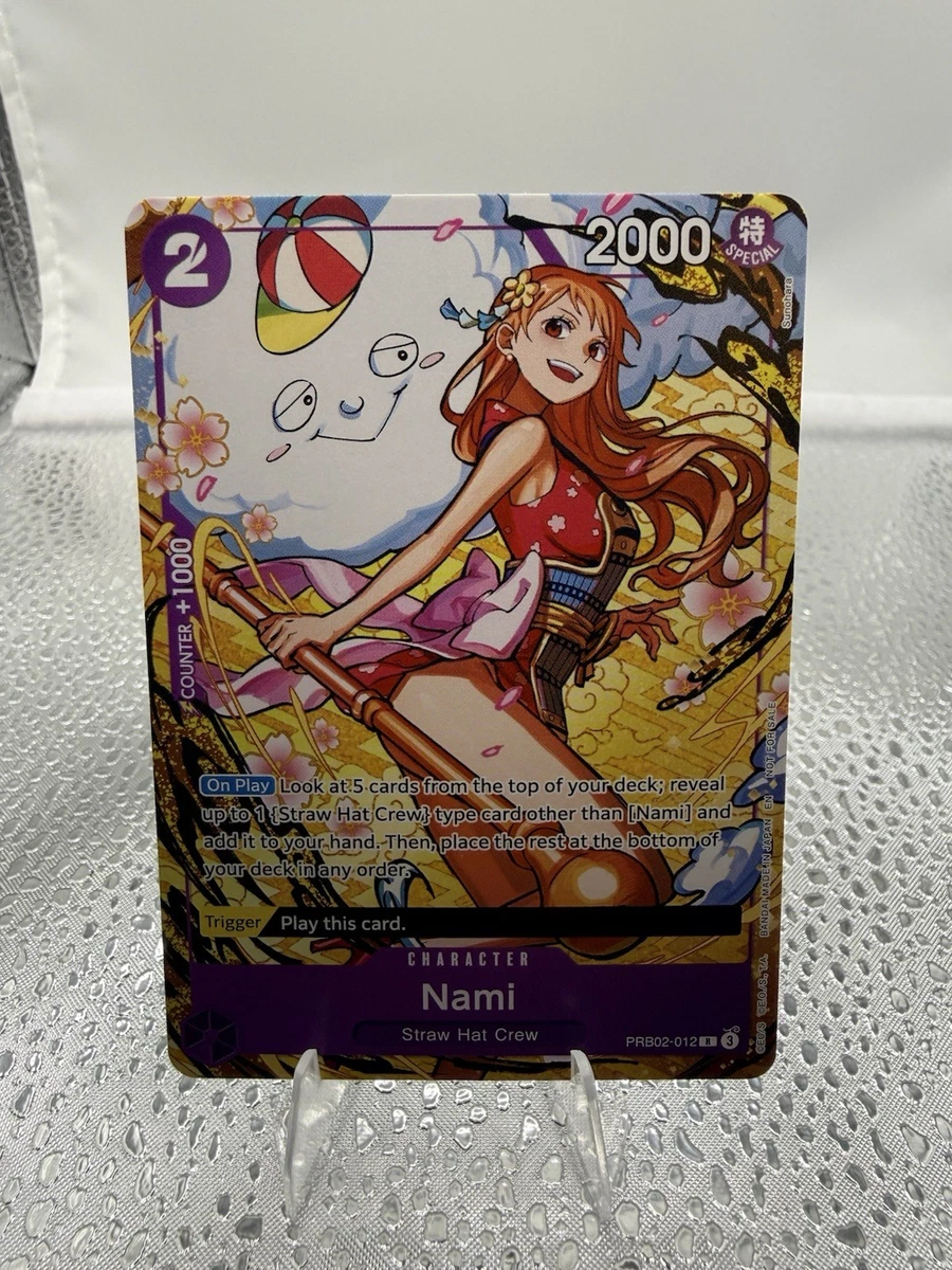 Nami PRB02-012 One Piece Promotion Cards for sale | eBay