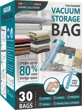 Vacuum Storage Bags for Clothes with Pump