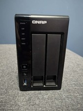 QNAP TS-251+ 2-Bay NAS Enclosure 8GB RAM Intel 2.0GHz – Working – No HDD/No PSU