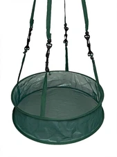 Hanging Bird Feeder Tray 19 x 19 x 4 inches - Catches Fallen Seed & Shells