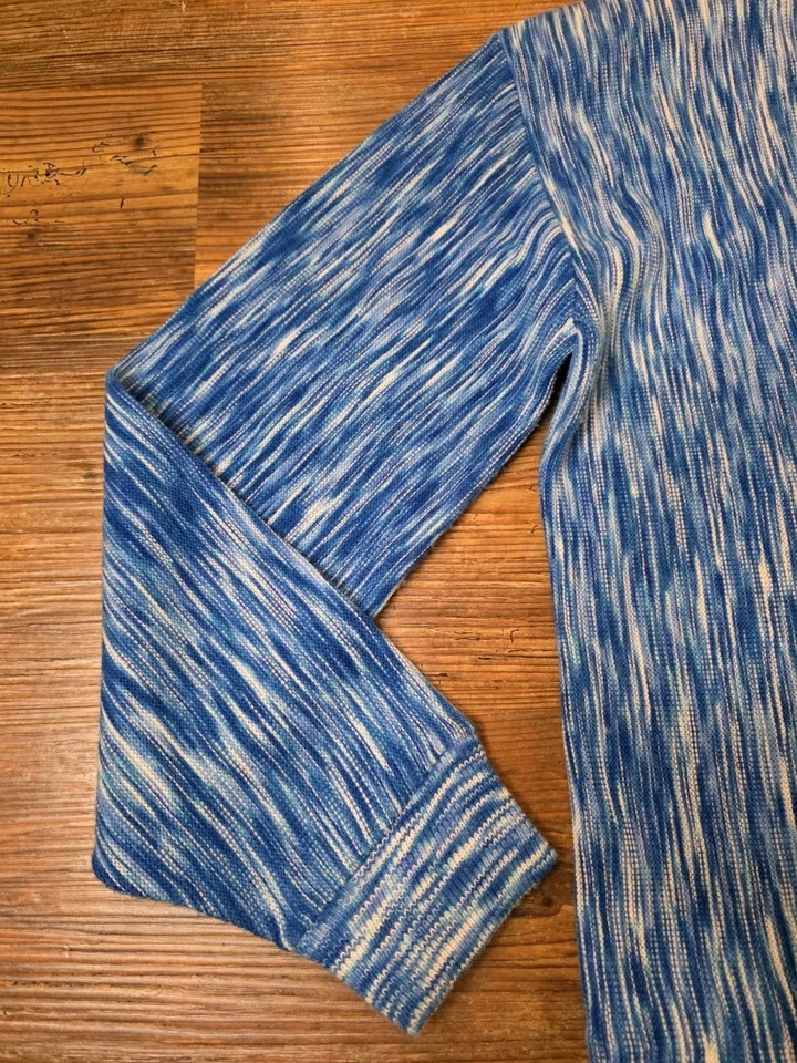 Cárdigan Suéter Vintage Años 50 Campus Orlon Abotonado Medio Azul De Colección Años 50 60 Foto 2 de 4