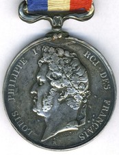 FRANKREICH - GROSSE LEBENS-RETTUNGSMEDAILLE 1.KLASSE K&Ouml;NIG LOUIS PHILIPPE I