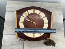 Vintage German Cuckoo Clock Mfg Co Linden Movement Pendulum Face For Restoration