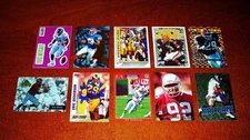 #2 1990s Football Rookies Stars and Inserts You Pick 25c Combined Shipping RC