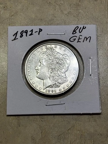 1891-P MORGAN SILVER DOLLAR ✪ BEAUTIFUL COIN ✪ BU GEM ✪