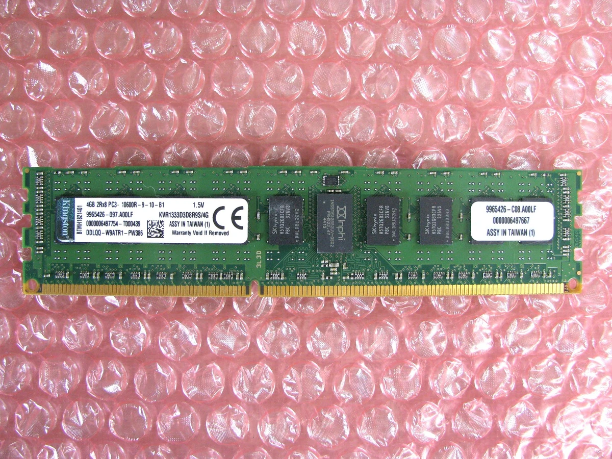 Micronサーバー用メモリー 4GB PC3-10600R DDR3　10枚 PC3-10600R (DDR3-1333) Bus Speed Network Server Memory (RAM) for