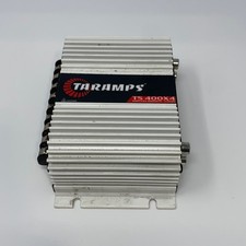 Taramps TS 400x4 4-Ch 400W RMS Car Amplifier - Silver/Black, Small
