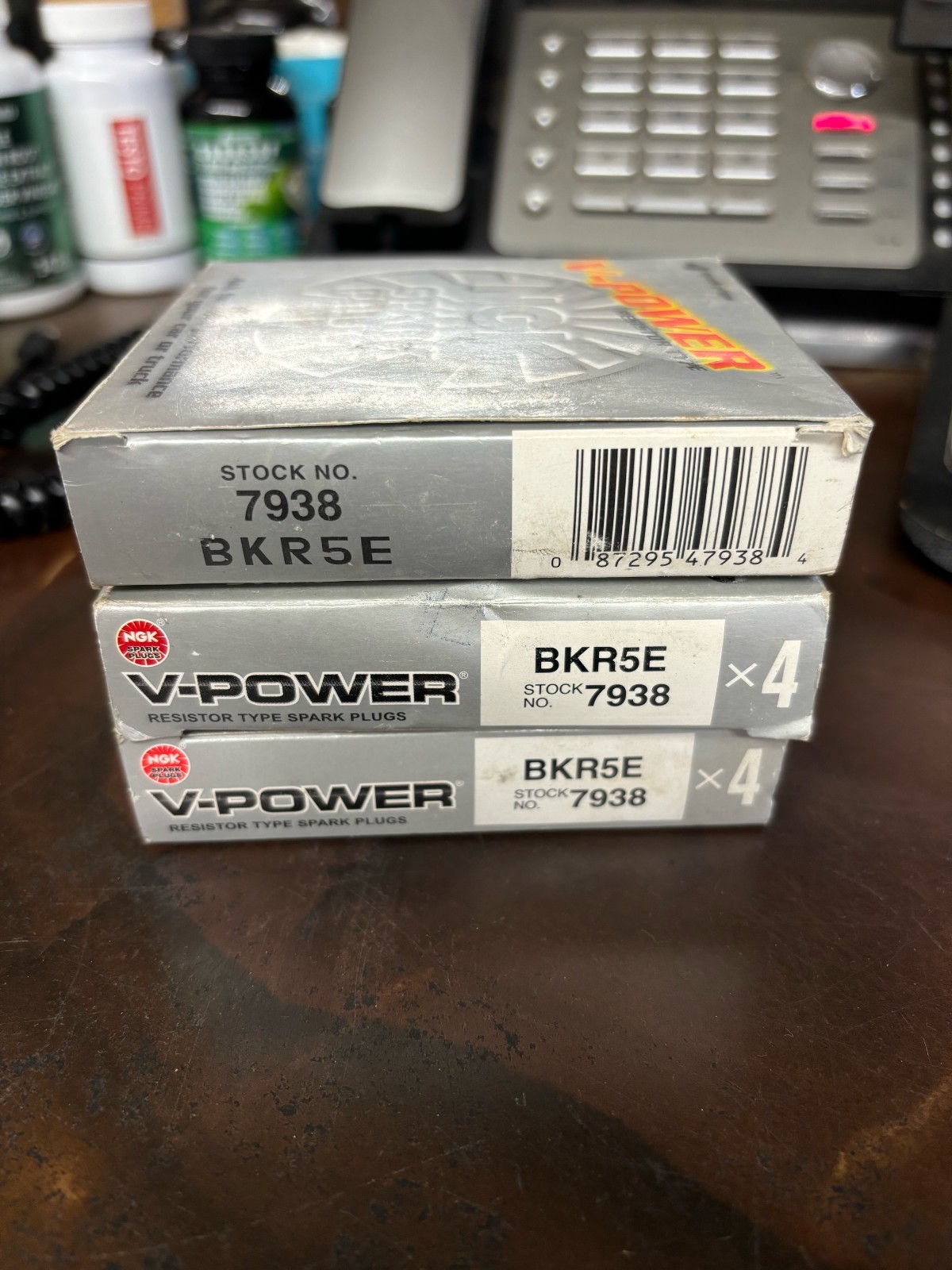 NGK Spark Plugs Honda 420 BKR5E Stock no 7938 LOT QTY 11