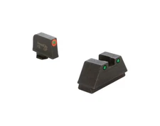 Optic Compatible Sight Set for Glock - XL Tall Green Tritium Orange Outline ....