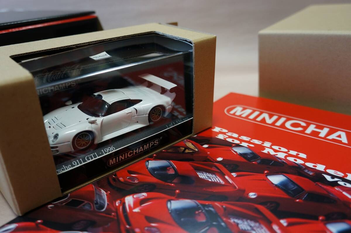 話題の行列 Book English Minichamps 1/43 1996 Street Gt1 911 Porsche 乗用車