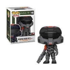 Figura Funko Pop Halo - Spartan Mark VII con rifle de choque en muy buen estado+/casi nuevo