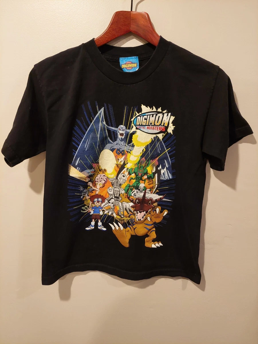Digimon Boys Short Sleeve Tops, Shirts & T-Shirts for Boys for