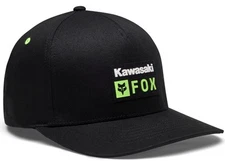 Fox Racing Kawasaki Flexfit Hat Black LG/XL