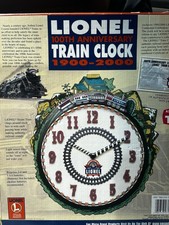 Lionel 100th Anniversary Train Clock