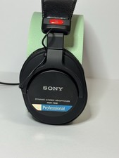Sony MDR-7506 Studio Monitor Wired Headphones 40mm Foldable 3.5mm/1/4"