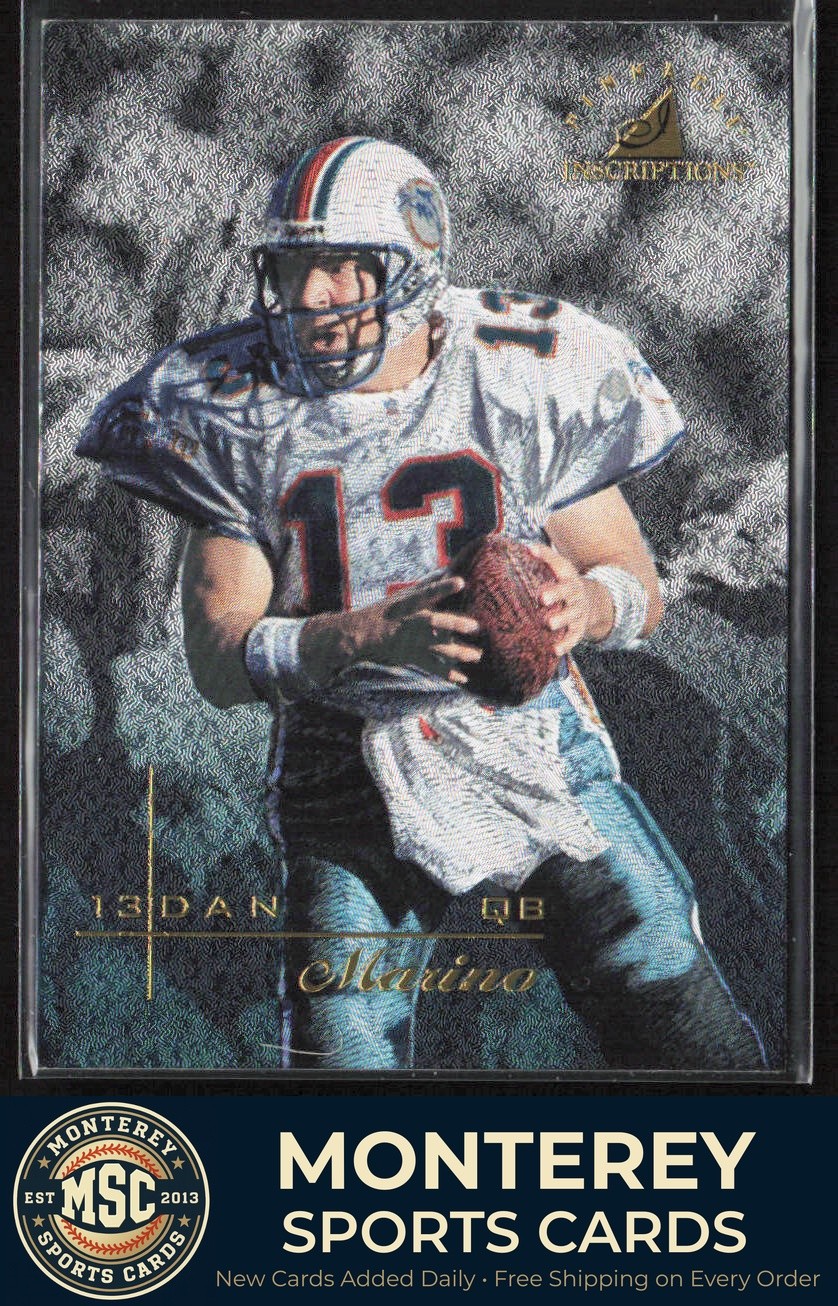 Dan Marino 1997 Pinnacle Inscriptions #13 Miami Dolphins