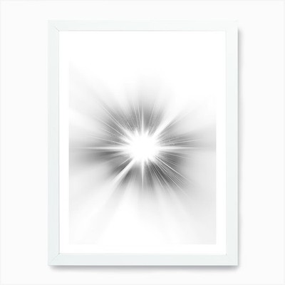 Abstrakter Lichtbruch Kunstdruck Rahmen gerahmt Wandbild Poster Leinwanddruck Bild
