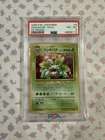 PokÃ©mon Venusaur Japanese CD Promo Holo PSA 8 #003 1998 Grass Stage 2 Card