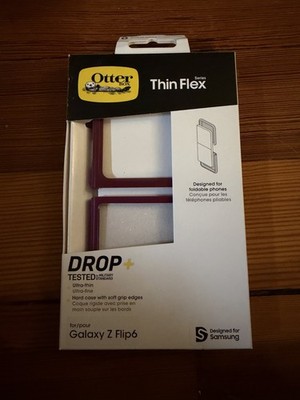 NEW OtterBox Thin Flex Galaxy Z Flip6 Berry Bliss Rugged Case Flip 6