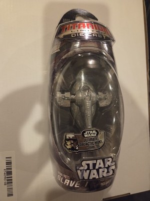 Hasbro 2006 Star Wars Titanium Series Ultimate Galactic Hunt Boba Fett Slave