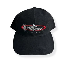 Vintage 2000 Planet Hollywood Resort & Casino PH London Hat Cap Strapback 90s