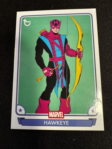 2026 Topps Brooklyn Collection Marvel Captain America- Hawkeye - 12