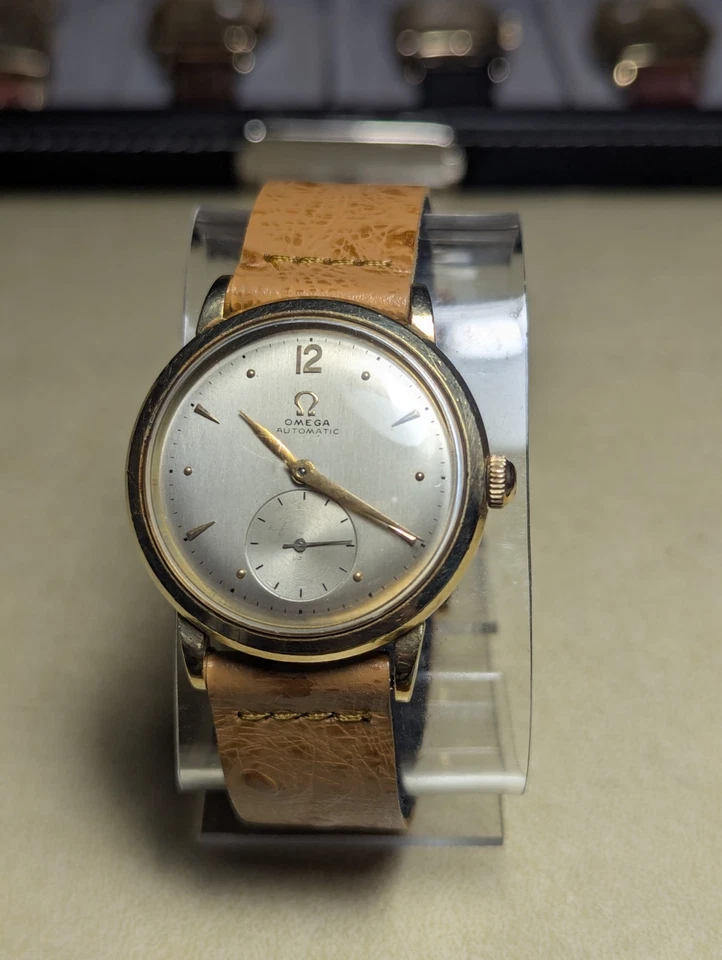 RARE VRG OMEGA 14k Gold Filled Cal 342. Automatic  Clean Dial Runs MINT condtion - Image 2 of 4