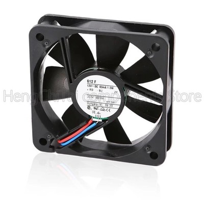 Original 100% Working 612F 612 F 12V 1.0W cooling fan
