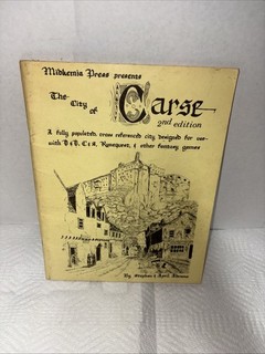 Midkemia Press Fantasy RPG City of Carse (1st Ed)) RARE FIND!