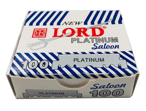 1000 Lord Platinum Super Edelstahl einseitige Klingen Platin - Bild 4 von 4
