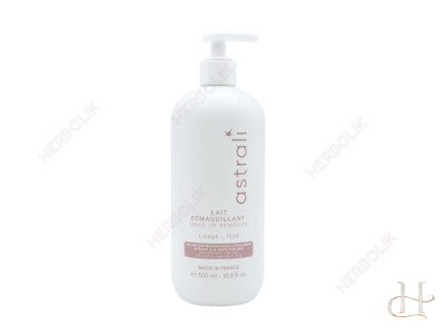 Astrali Make-up Entferner 500ml - Beruhigende & Anti-Rötungen Reinigungsmilch