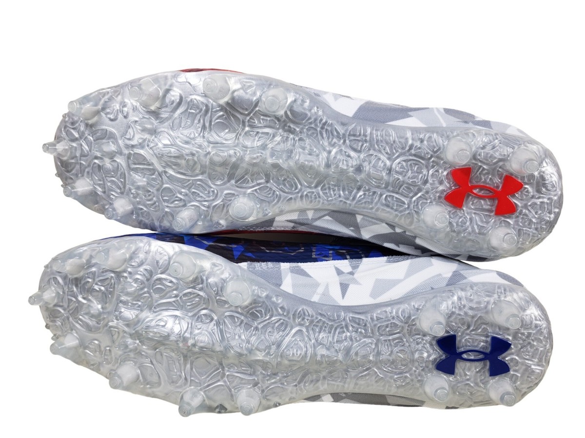 Under Armour Blur Smoke 2.0 USA Freedom Football Cleat Men  display picture 3
